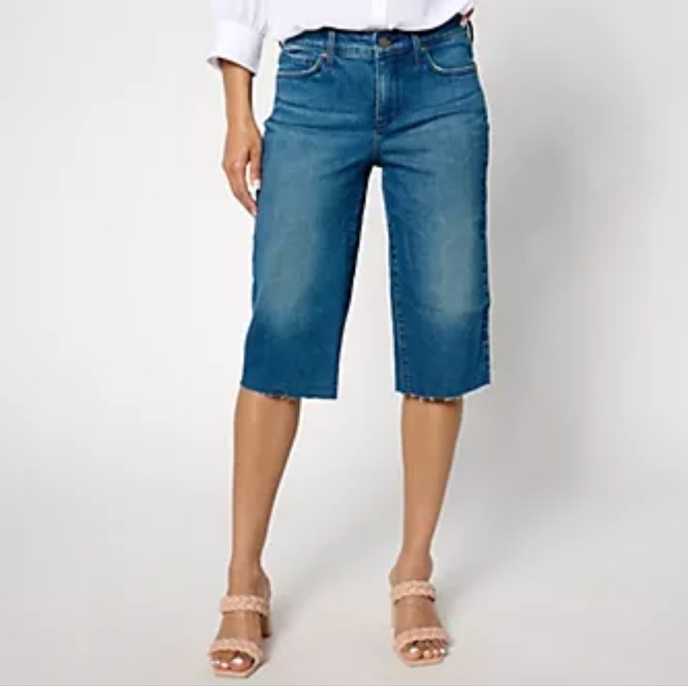 NYDJ Blue Denim Bermuda Shorts Size 20W
